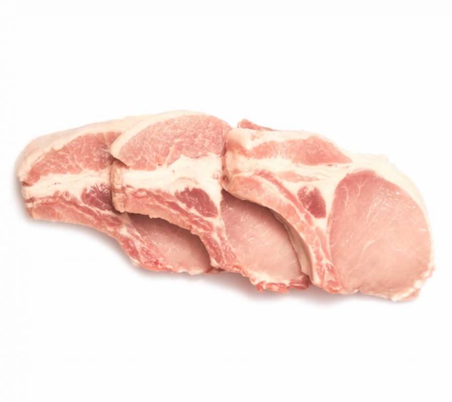Center cut Bone-in-pork loin